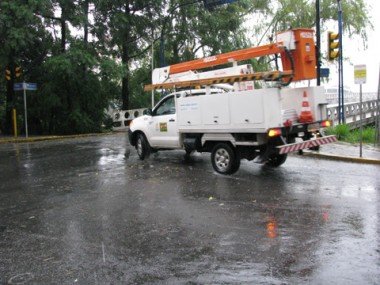 Energia Elétrica: Temporais podem causar transtornos