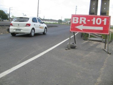 BR-101: Trevo central é modificado