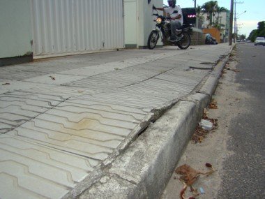 Calçadas das beiras-rio: Levantamento será efetuado