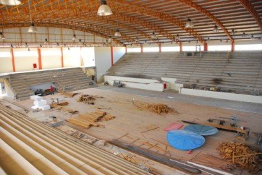 Ginásio de Capivari: Obra está 70% completa