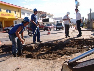 Obra: Acesso ao bairro Andrino será fechado neste domingo