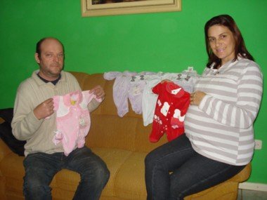 Surpresa! Cinco bebês de uma só uma vez