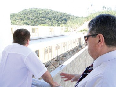 Presídio Regional: Novo prédio está 75% concluído