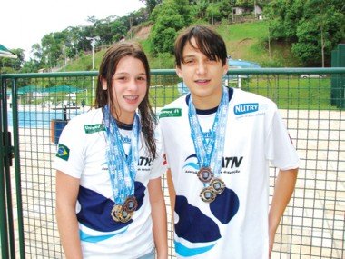 Natação: Tubarão conquista 24 medalhas
