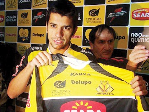 tigre-pronto-e-reforcado-1 O volante Mateus foi apresentado ontem. “O Criciúma também é um clube grande e eu vim aqui para ajudar o grupo a conseguir o acesso a Série A”, afirmou ele.
