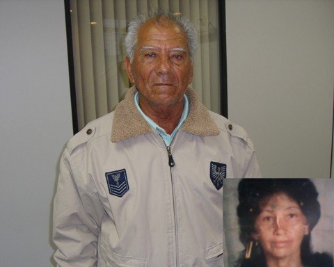 aposentado-acha-irma-depois-de-40-anos-1 Leopoldo procurou pela irmã Laura (foto em detalhe) por 40 anos.