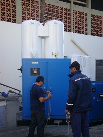 investimento-gera-economia-ao-hnsc-1 Trabalhos de implantação da usina de oxigênio do HNSC terminam neste ano