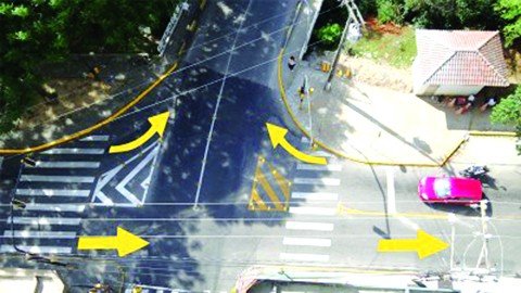 aumenta-o-tempo-do-semaforo-1 Os veículos que trafegam nos dois sentidos da rua Lauro Müller poderão acessar a ponte ao mesmo tempo