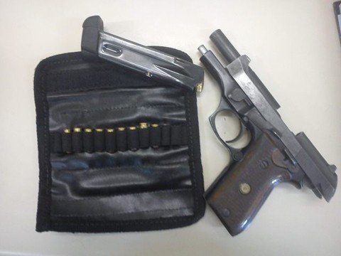 autor-e-preso-na-capital-1 A suspeita da polícia é de que a arma tenha sido a mesma usada no dia do crime.