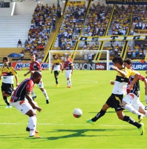 criciuma-empata-com-o-joinville-1 O Tigre jogou em casa ontem à tarde - Criciúma F.C/Notisul