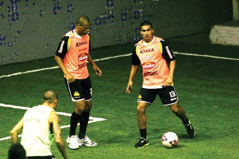 criciuma-busca-a-quarta-vitoria-seguida-1 O Tigre fez ontem o último treino antes do jogo. Foto: Fernando Ribeiro/Criciúma E.C./Notisul