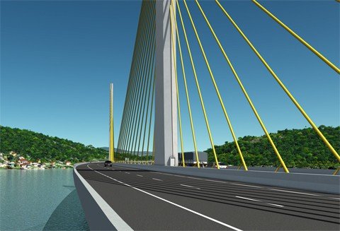 vagas-de-trabalho-estao-abertas-1 A dragagem da lagoa Santo Antônio dos Anjos, em Laguna, é o primeiro passo para a construção da ponte Anita Garibaldi. Imagem: Engevix-Iguatemi/Dnit/Notisul/Notisul