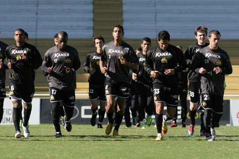 tigre-inicia-preparacao-para-pegar-o-parana-1 Jogadores do Tigre pregaram respeito ao Paraná - Foto:Fernando Ribeiro/Criciúma E.C./Notisul
