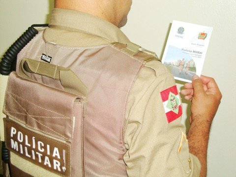 plano-de-operacao-e-organizado-1 Os policiais militares da região foram treinados para atuar nas eleições, a fim de garantir a segurança dos cidadãos. Foto: Policia Militar de Laguna/Divulgação/Notisul