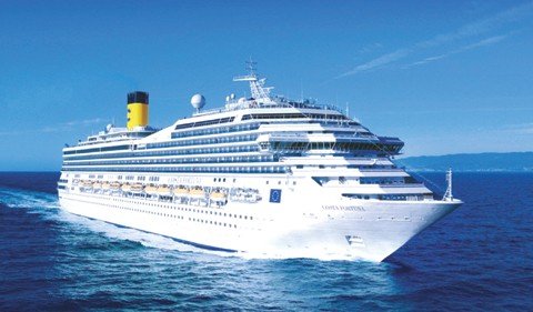 cruzeiros-nao-podem-atracar-no-porto-1 Navios de grande porte turísticos devem chegar somente em 2014. Foto: Cruzeiros Marítimos - Costa Brasil/Notisul