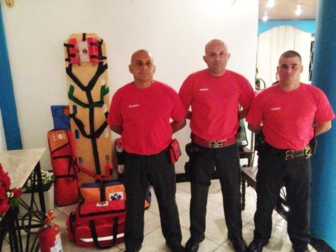 mais-seguranca-em-casas-de-shows-1 As brigadas são grupos de pessoas previamente treinadas para realizar atendimento de emergência e atuar na prevenção e combate a incêndios. Foto: Alexsandro Ribeiro dos Santos/ Divulgação/Notisul