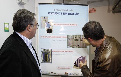 energia-verde-atestada-1 A inauguração do laboratório que atenderá toda Santa Catarina coloca o estado na vanguarda para a produção de energia e combustível a partir dos dejetos e suínos e aves - Foto:Neiva Daltrozo/Governo do estado/Notisul