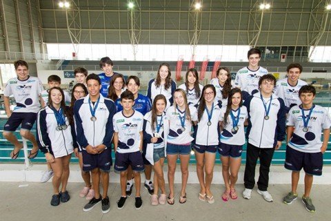 tubaronenses-conquistam-12-medalhas-1 Sob o comando dos treinadores Eduardo Morini e André Lemos, atletas tubaronenses garantiram a 5ª posição no quadro de medalhas - Foto:ATN/Divulgação/Notisul