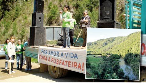 a-omissao-dos-municipios-1 A IFC pleiteia a exploração de uma mina de fosfato, durante 33 anos, em uma área em meio a um bioma da Mata Atlântica, às margens do Rio dos Pinheiros, em Anitápolis