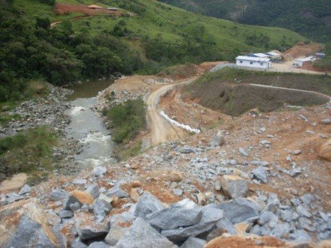 conheca-a-pch-1 Atualmente, mais de 100 operários trabalham na construção da PCH de Capivari, em São Martinho - Foto:PCH Capivari/Divulgação/Notisul