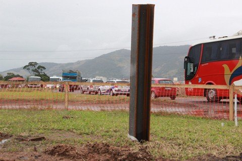 comeca-a-obra-no-viaduto-de-laguna-1 A obra faz parte do lote 1 e será fundamental para a continuidade de duplicação da rodovia - Foto:Muriel Ricardo Albonico/ ESGA – DNIT/SC/Notisul