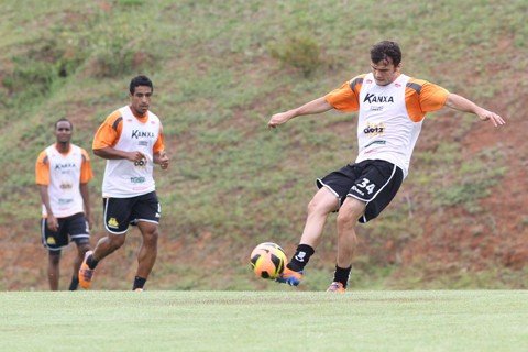 tigre-quer-manter-a-sequencia-1 Elenco reforçou a parte técnica durante a semana, visando o confronto com o Vitória - Foto:Fernando Ribeiro/Criciúma E.C./Divulgação/Notisul