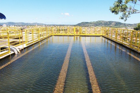 producao-de-agua-aumenta-em-6-1 Conscientização ainda é a palavra de ordem para manter o abastecimento nas residências - Foto:Vanessa Mendes/Tubarão Saneamento/Divulgação/Notisul
