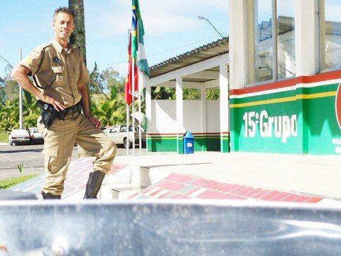 posto-da-policia-militar-rodoviaria-tem-novo-comandante-1 Comandante Nilton assume posto da PMRv de Guatá - Foto: Divulgação/Notisul