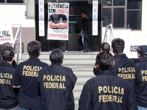 policias-federais-param-por-72-horas-1 A federação considera o quadro atual caótico, já que a cada ano, mais de 250 agentes federais abandonam a carreira - Foto:Engeplus/Divulgação/Notisul