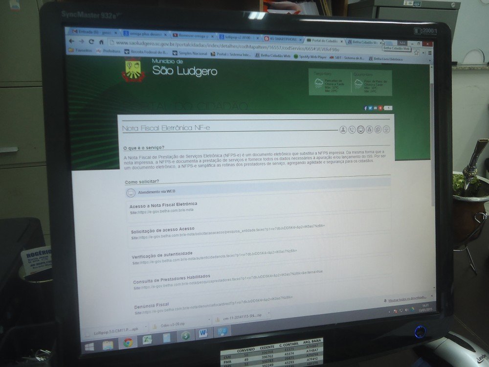 emissao-agora-e-obrigatoria-1 O cadastro é feito por meio da ficha de inscrição e atualização no site da prefeitura. Foto: Bertoldo Weber/Prefeitura de São Ludgero/Notisul