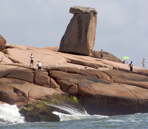 primeira-etapa-e-concluida-1 A ideia é atrair visitantes para a contemplação da paisagem e pela curiosidade sobre o monumento. Foto: Marco Bocão/Prefeitura de Laguna/Divulgação/Notisul