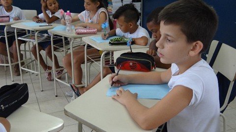 de-volta-a-rotina-1 As crianças ficam ansiosas para voltar às escolas e rever os amigos - Foto:Prefeitura de Tubarão/Divulgação/Notisul