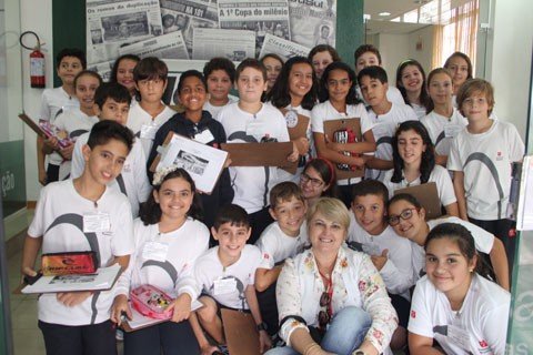 estudantes-visitam-o-notisul-1 A visita foi realizada por dois grupos de estudantes em dias diferentes