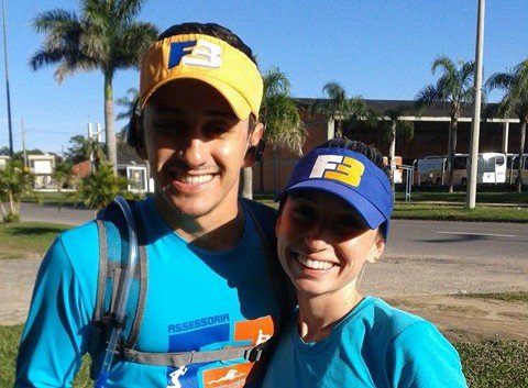 competicao-inicia-hoje-1 Felipe e Luciane intensificam os treinos para a prova que será realizada neste fim de semana, em Florianópolis - Foto:Arquivo de família/Divulgação/Notisul
