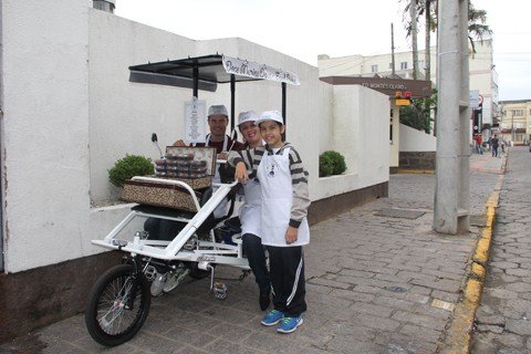 inovacao-de-forma-sustentavel-1 Food Bike de brigadeiro gourmet é um projeto para que o retorno possa no futuro custear um intercâmbio para o pequeno Alan