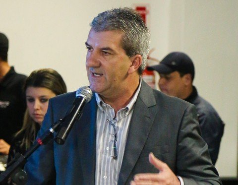 O prefeito Jaison destacou a forma como a cidade conseguiu elevar a arrecadação, sem aumentar os impostos  -  Foto:João Batista Coelho Júnior/Prefeitura de Imbituba/Divulgação/Notisul
