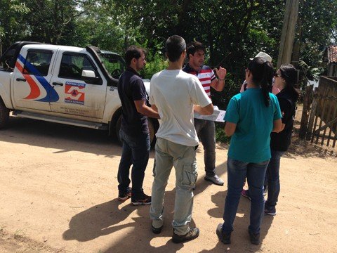 Equipes da Fatma e Defesa Civil estiveram recentemente em Tubarão e devem vir novamente neste mês  - Foto:Gabriel Felipe/RBS TV/Divulgação/Notisul