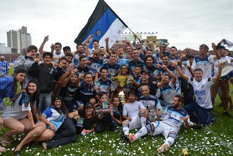 humaita-e-campeao-da-competicao-1 O Humaitá fecha o ano com dois títulos importantes, campeão do Citadino e do Regional 2015 - Foto:Fogaça Comunicação/Divulgação/Notisul