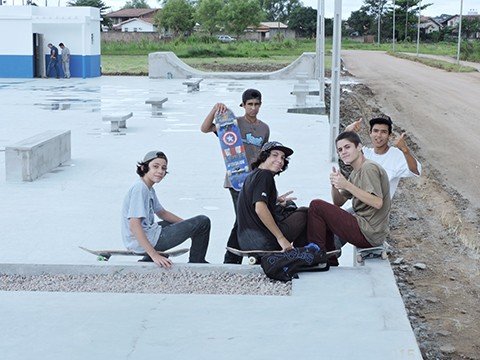 pista-deve-ser-concluida-em-breve-1 A proposta contempla a pista de skate, em estilo plaza, com obstáculos para manobras - Christian Ayala/Prefeitura de Tubarão/Divulgação/Notisul