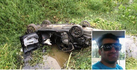 duas-mortes-sao-registradas-1 Valdinei não resistiu aos graves ferimentos e morreu no local - Fotos:Divulgação/Notisul