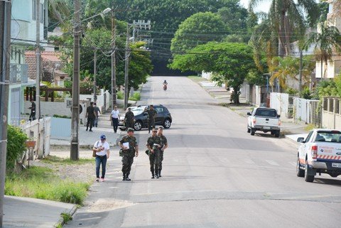 Em Tubarão, os trabalhos foram executados nos bairros Dehon, Morrotes e Vila Esperança. - Foto: Luis Henrique Fogaça/Prefeitura de Tubarão/Divulgação/Notisul.