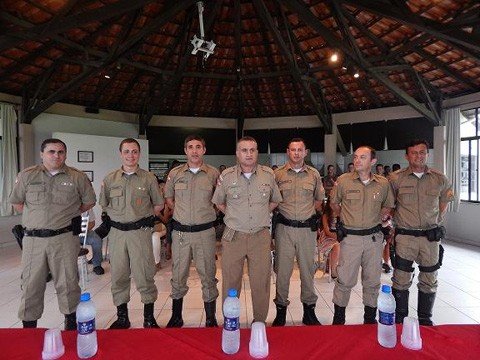 O evento ocorreu na sede do 5º Batalhão da PM, no bairro São João  -  Foto:Divulgação/Notisul