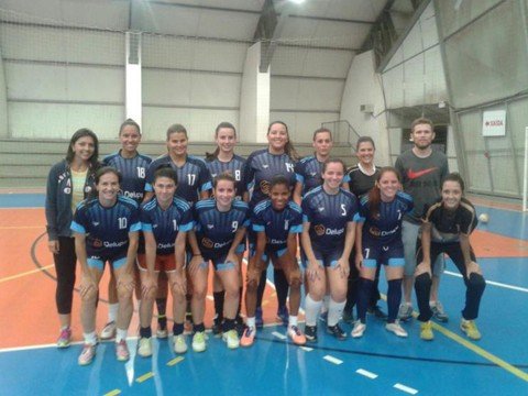atletas-voltam-aos-treinos-1 As 15 atletas treinam de segunda a quarta-feira com o técnico André Farias - Foto:Prefeitura de Tubarão/Divulgação/Notisul