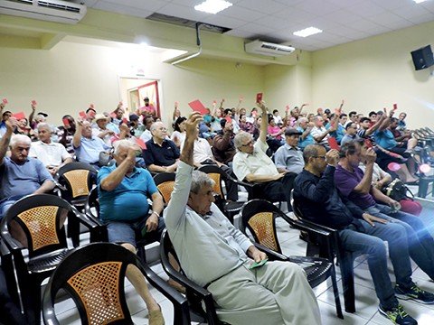 cergral-elege-conselho-fiscal-1 O novo conselho foi eleito com chapa única e por aclamação. - Foto: Cergral/Divulgação/Notisul