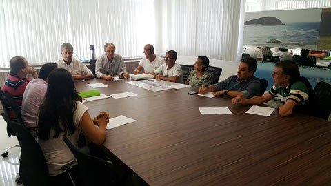 Os detalhes da assinatura foram finalizados na última sexta-feira na reunião da comissão que acompanha as obras de construção do monumento Santa Paulina  -  Foto:Prefeitura de Imbituba/Divulgação/Notisul