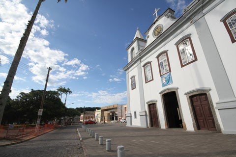rua-santo-antonio-sera-bloqueada-hoje-1 As obras nas próximas semanas estarão concentradas na região da igreja Santo Antônio - Foto:Prefeitura de Laguna/Divulgação/Notisul