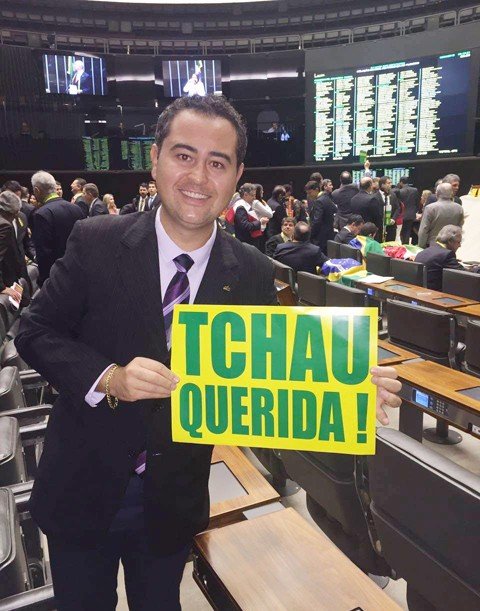 O vereador Evandro Almeida acompanhou todo o processo na Câmara dos Deputados. - Foto: Divulgação/Notisul.