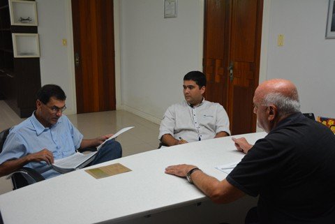 Os gestores municipais solicitaram ao representante da Orban adequações na estrutura  -  Foto:Luiz Fogaça/Prefeitura de Tubarão/Divulgação/Notisul