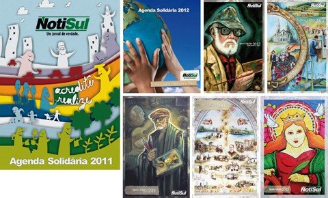 agenda-do-notisul-esta-de-volta-1 No total, já foram feitas cinco edições da Agenda Solidária da região de Tubarão e duas exclusivas de Braço do Norte. O projeto só é possível porque os parceiros do Notisul compraram a ideia