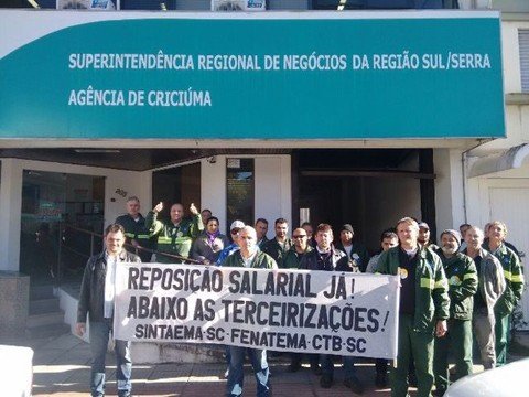 Movimento ocorreu em cidades de praticamente todas as regiões do Estado  -  Foto:Sintaema/Divulgação/Notisul